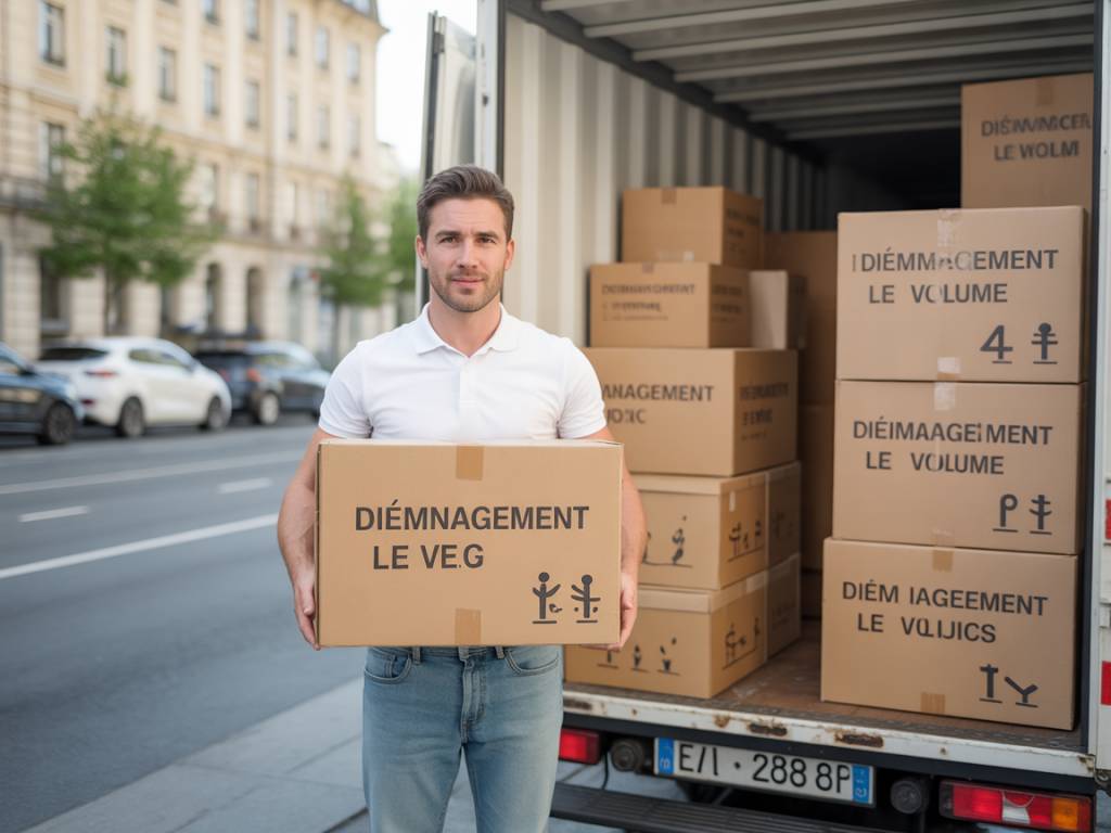 Fourchette prix déménagement : tarifs moyens selon la distance, le volume et les services inclus